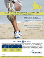 Hanover CD Race Rates Print Ad