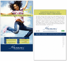 Hanover Free Checking Postcard